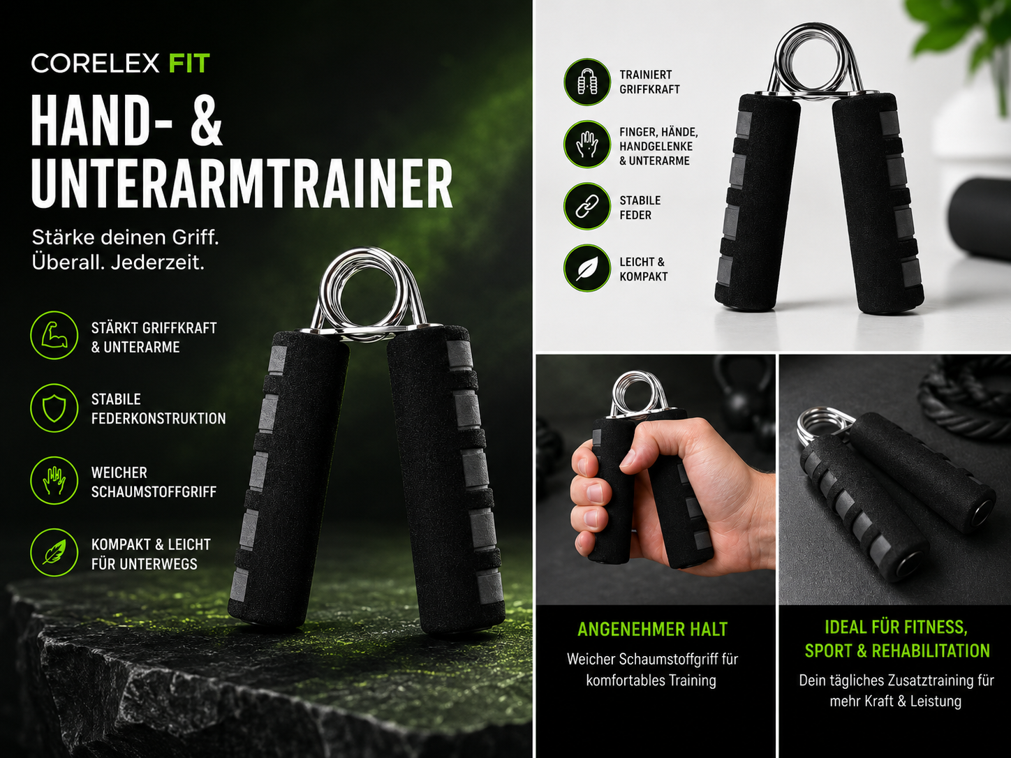 CoreFlex Hand- & Unterarmtrainer